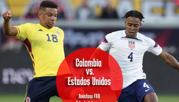 Colombia y Estados Unidos se enfrentarán este sábado 8 de junio como parte de su preparación de cara a lo que será la Copa América 2024 (Foto: Composición Mix)