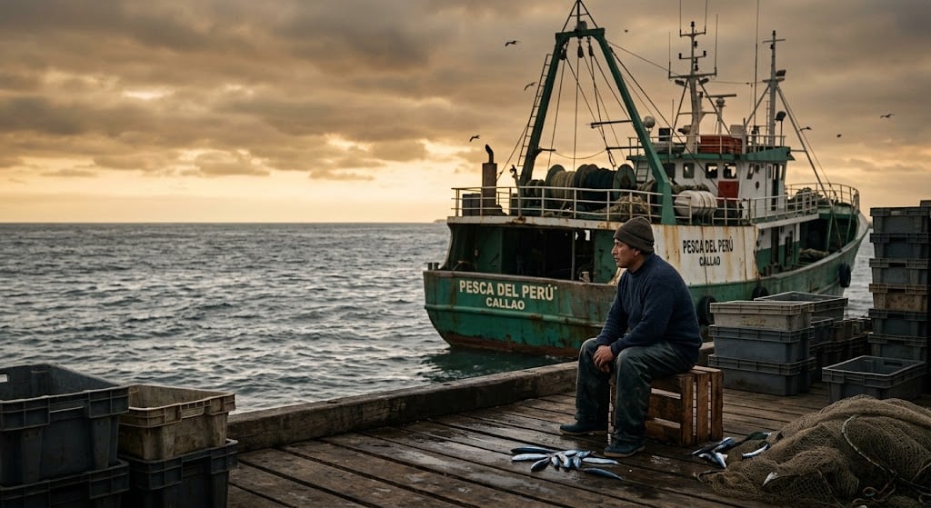 China concentró el 65% de los destinos de la harina de pescado peruana entre enero y agosto de 2026, mientras que Alemania y Ecuador también tienen una alta exposición a la oferta nacional. ComexPerú advierte que otros proveedores no necesariamente podrán cubrir el faltante de inmediato. Foto: Composición Gestión.