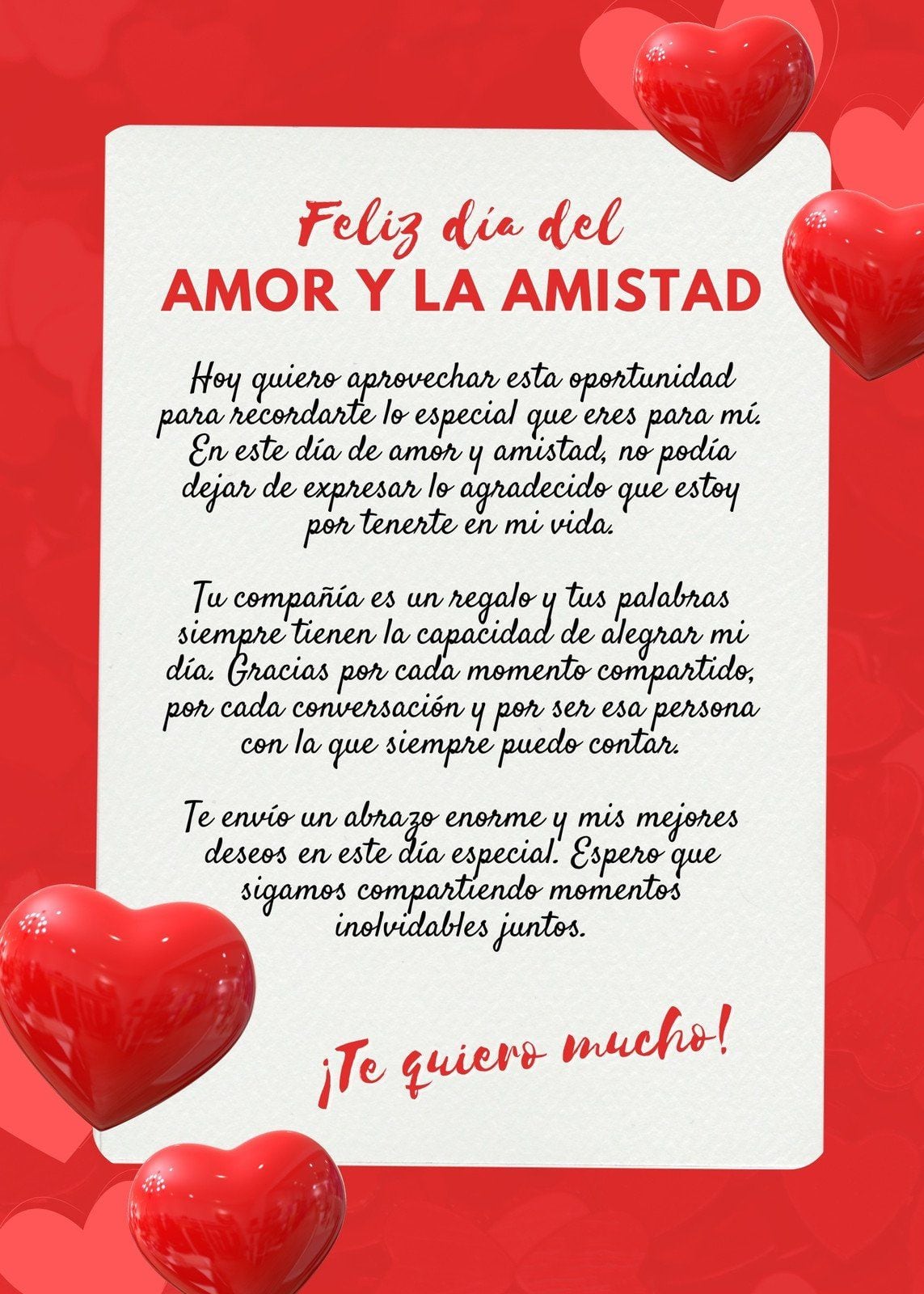 Elige una de estas 50 tarjetas por el 14 de febrero 2026 y festeja un ¡Feliz San Valentín!, con una de estas imágenes llenas de mensajes de amor. (Foto: Pinterest)