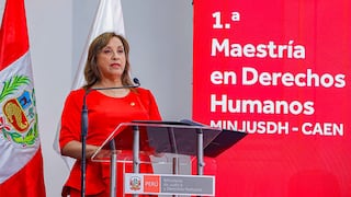 Dina Boluarte: “No podemos permitir que los derechos humanos sean privilegios de los criminales”