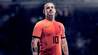 Sneijder, su esposa y el Mundial