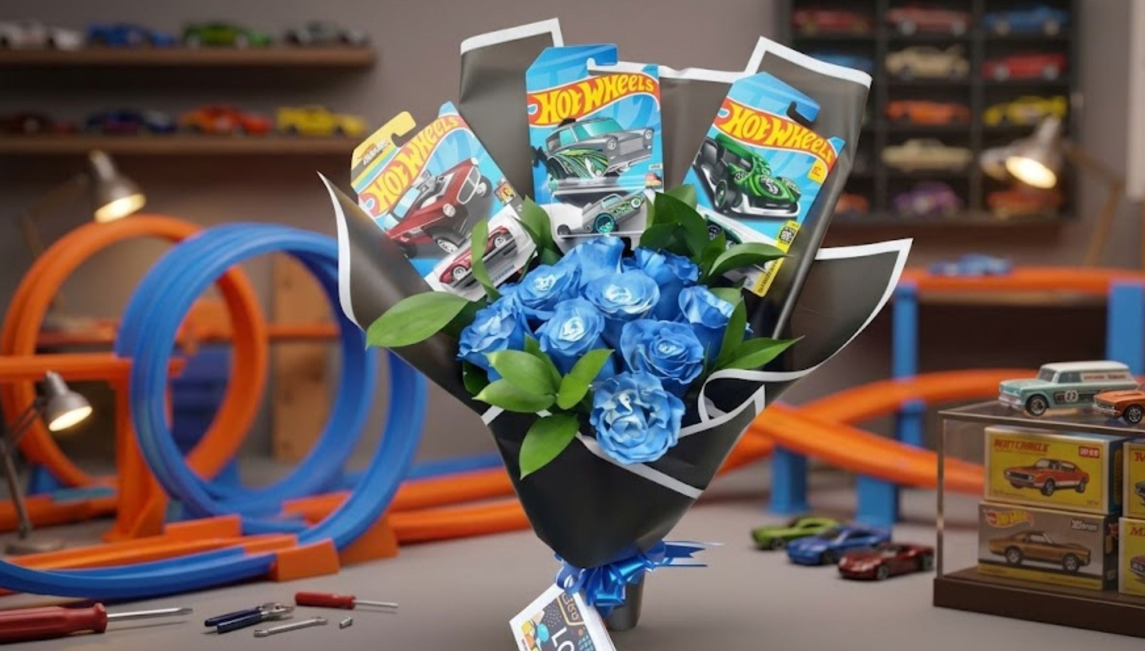 Descubre qué significa regalar Hot Wheels el 30 de septiembre, cuál es el origen de esta tradición viral y por qué los carritos se convirtieron en un detalle de amor, amistad y nostalgia. (Foto: Composición Gemini IA para Gestión Mix)