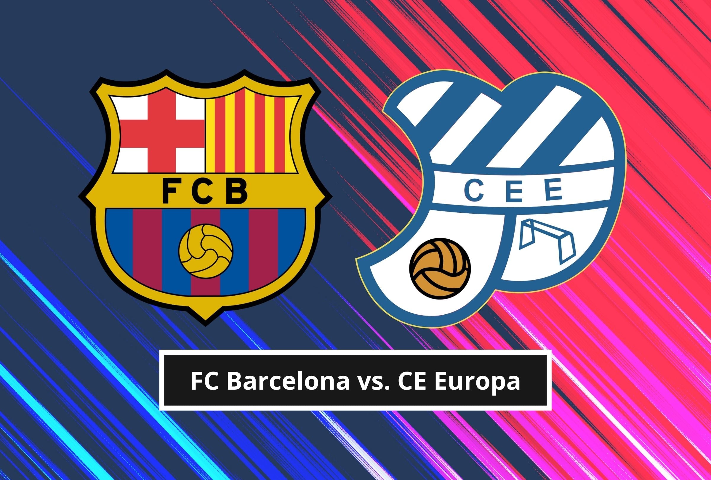 Revisa esta nota para que sepas a qué hora juega y qué canal transmite el FC Barcelona vs. CE Europa por un amistoso de pretemporada. (Foto: Composición Canva - Gestión Mix)