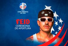 ¿A qué hora inició el show de inauguración de la Copa América 2024 con Feid?