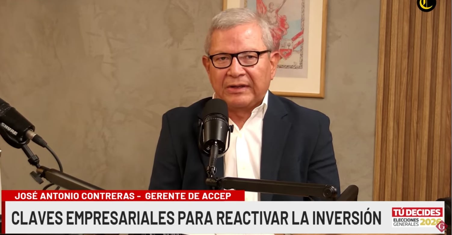 José Antonio Contreras, gerente general de la Asociación de Centros Comerciales y de Entretenimiento del Perú (ACCEP)- (Captura de pantalla Gestión)