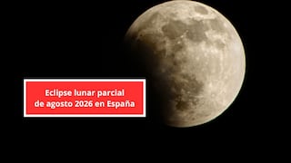◉ Eclipse lunar parcial de agosto 2026 en España: a qué hora empieza y cómo ver la Luna de Sangre