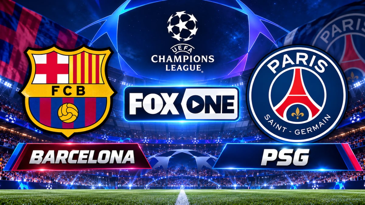 FOX One EN VIVO por Internet — cómo ver partido FC Barcelona vs. PSG en Fútbol TV y Online