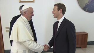 Papa Francisco conversó con Mark Zuckerberg sobre cómo ayudar a los pobres