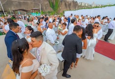 Magdalena realiza por primera vez matrimonio comunitario en la playa