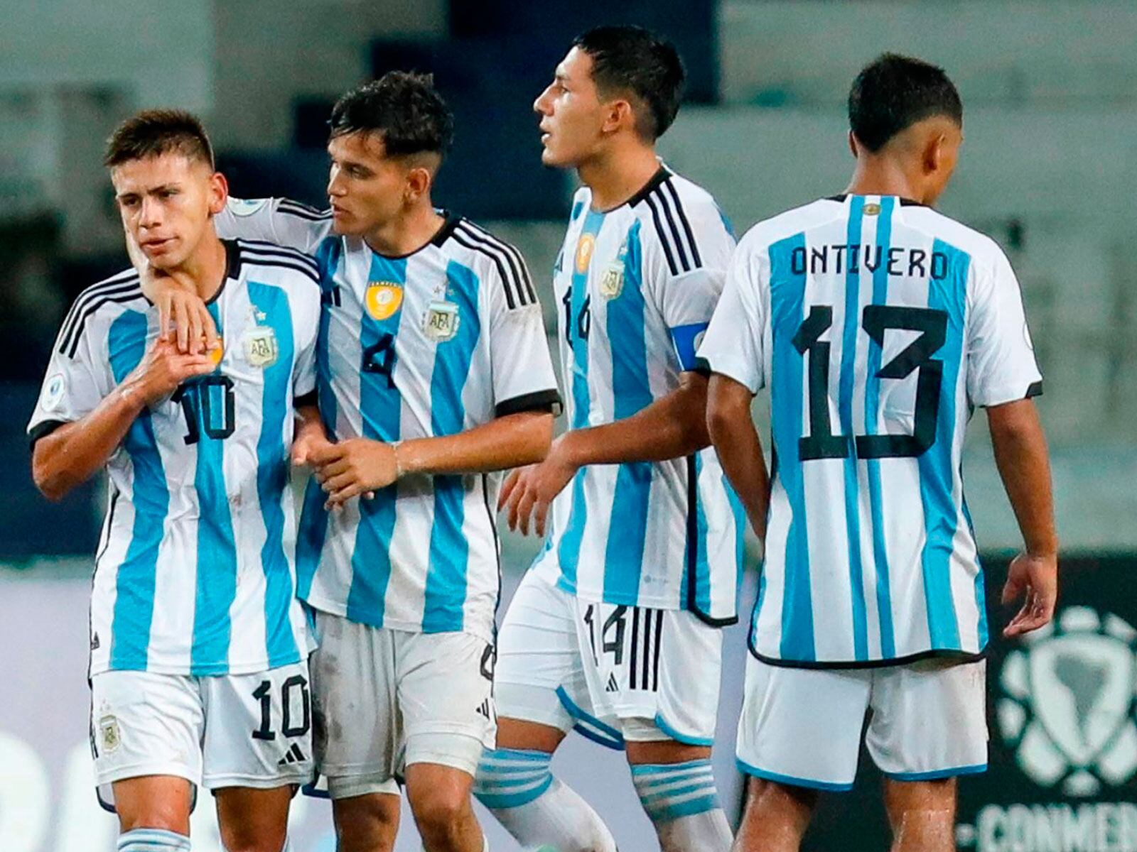 La Sub 17 de Argentina perdió ante Senegal en el mundial de la categoría (Foto: AFA)