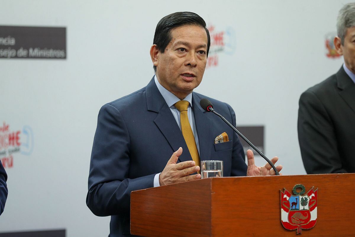 Eduardo Arana, ministro de Justicia, reiteró que el Gobierno defenderá indulto a favor de Alberto Fujimori ante la Corte IDH. (Foto: PCM)