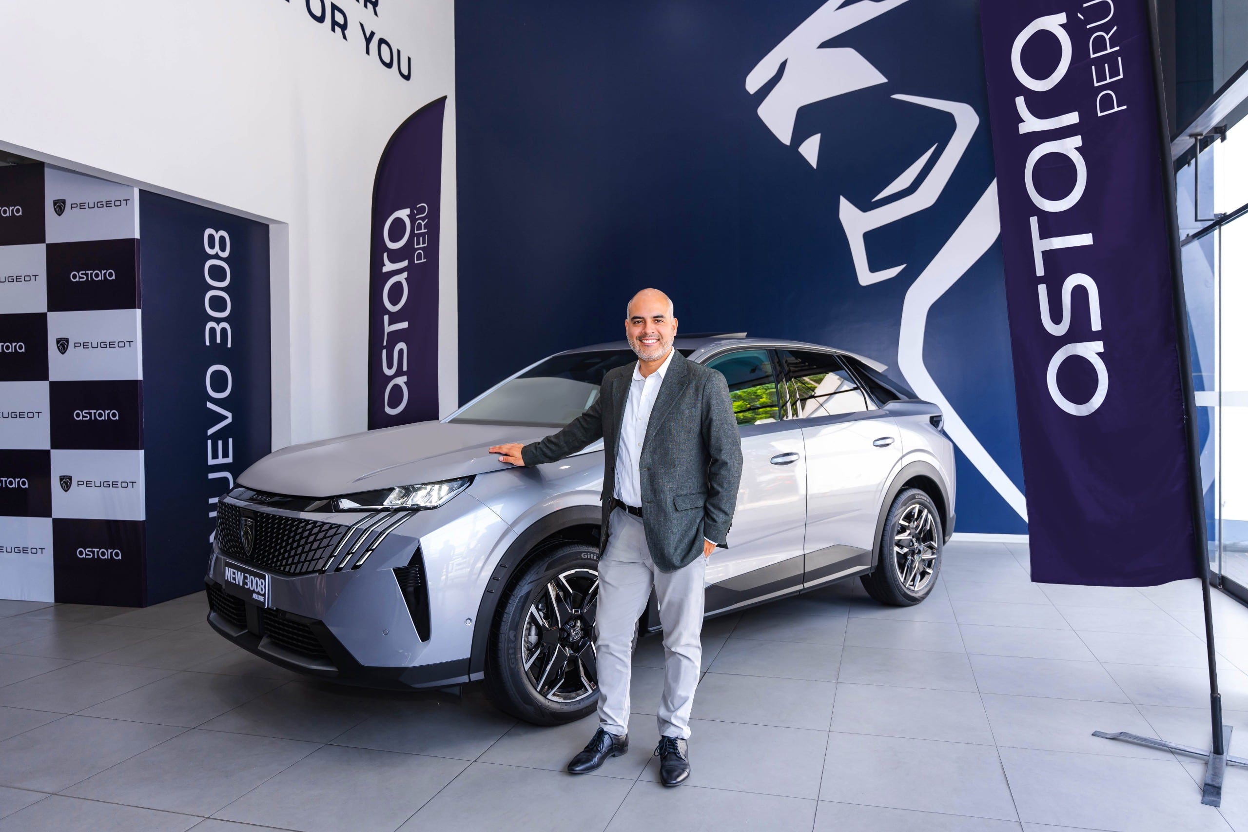 Brand manager de Peugeot Perú, Paolo Nava. (Foto: Peugeot).