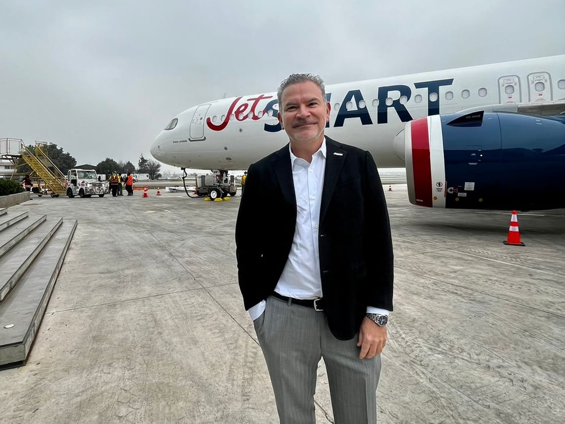 Estuardo Ortiz, CEO regional de JetSmart.
