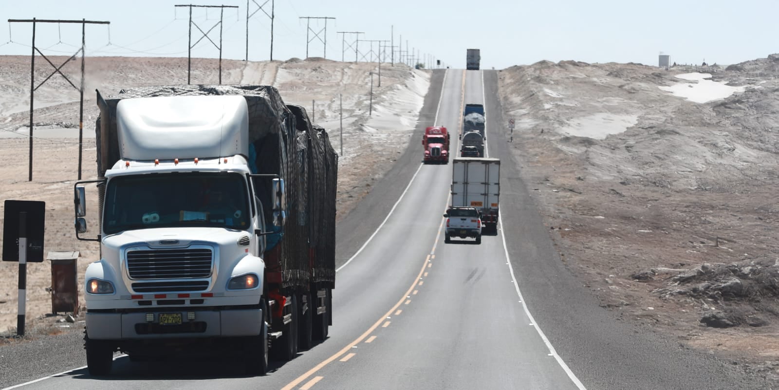 Camioneros se benficiarán con subsidio en diésel. Foto: MTC.