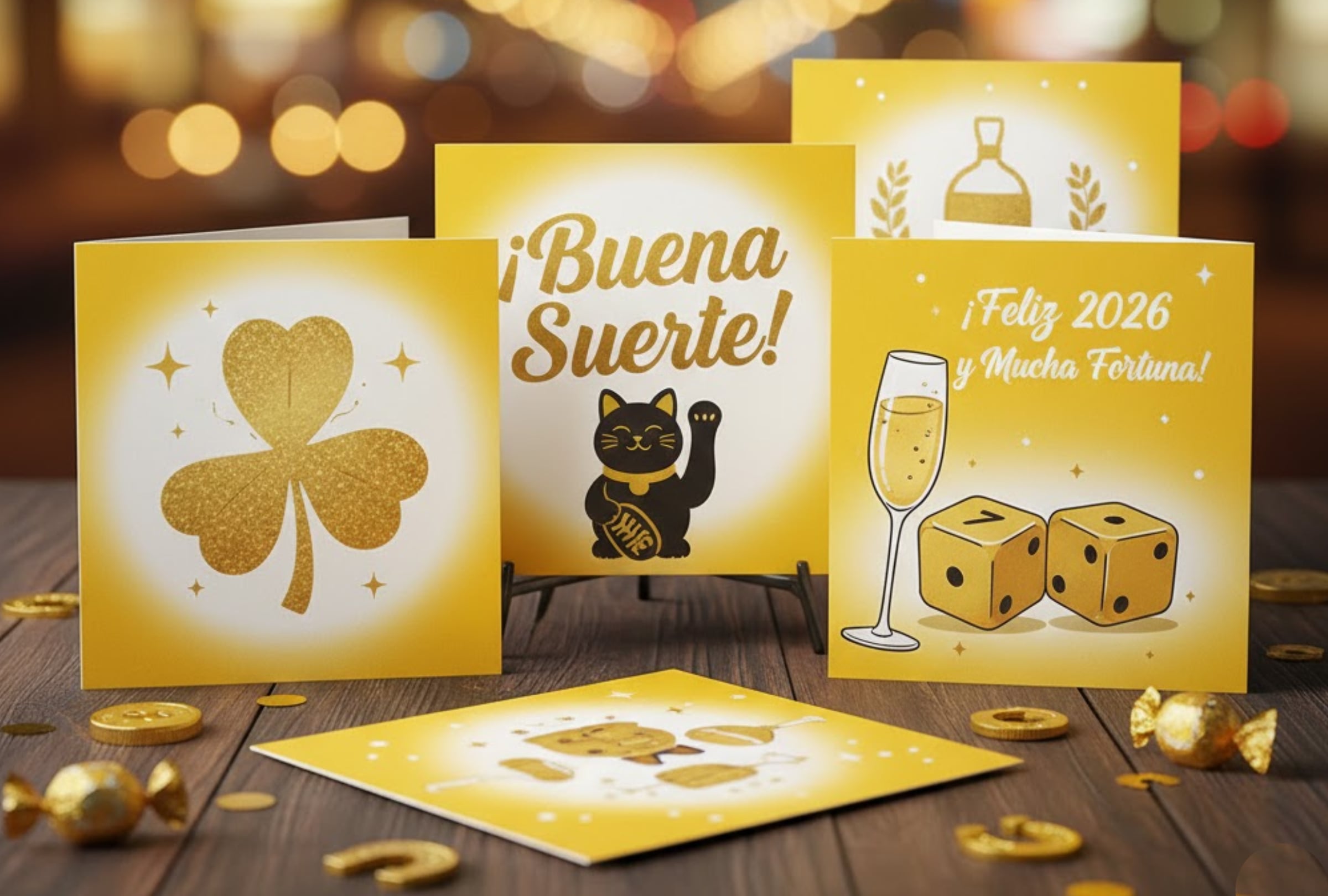 ESTADOS UNIDOS, 31/12/2025.- Estas son las mejores imágenes de tarjetas de ¡Feliz Año Nuevo 2026! y frases de Fin de Año para que puedas compartir en tus redes sociales de WhatsApp, Facebook, Instagram, TikTok, Reddit y Telegram. IMAGEN CREADA POR NOÉ YACTAYO EN CANVA.COM