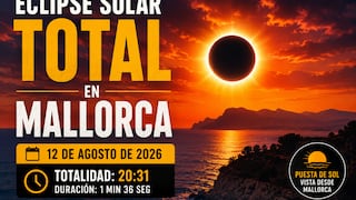 Horario y dónde ver el eclipse solar total con el rayo verde este 12 de agosto en Mallorca
