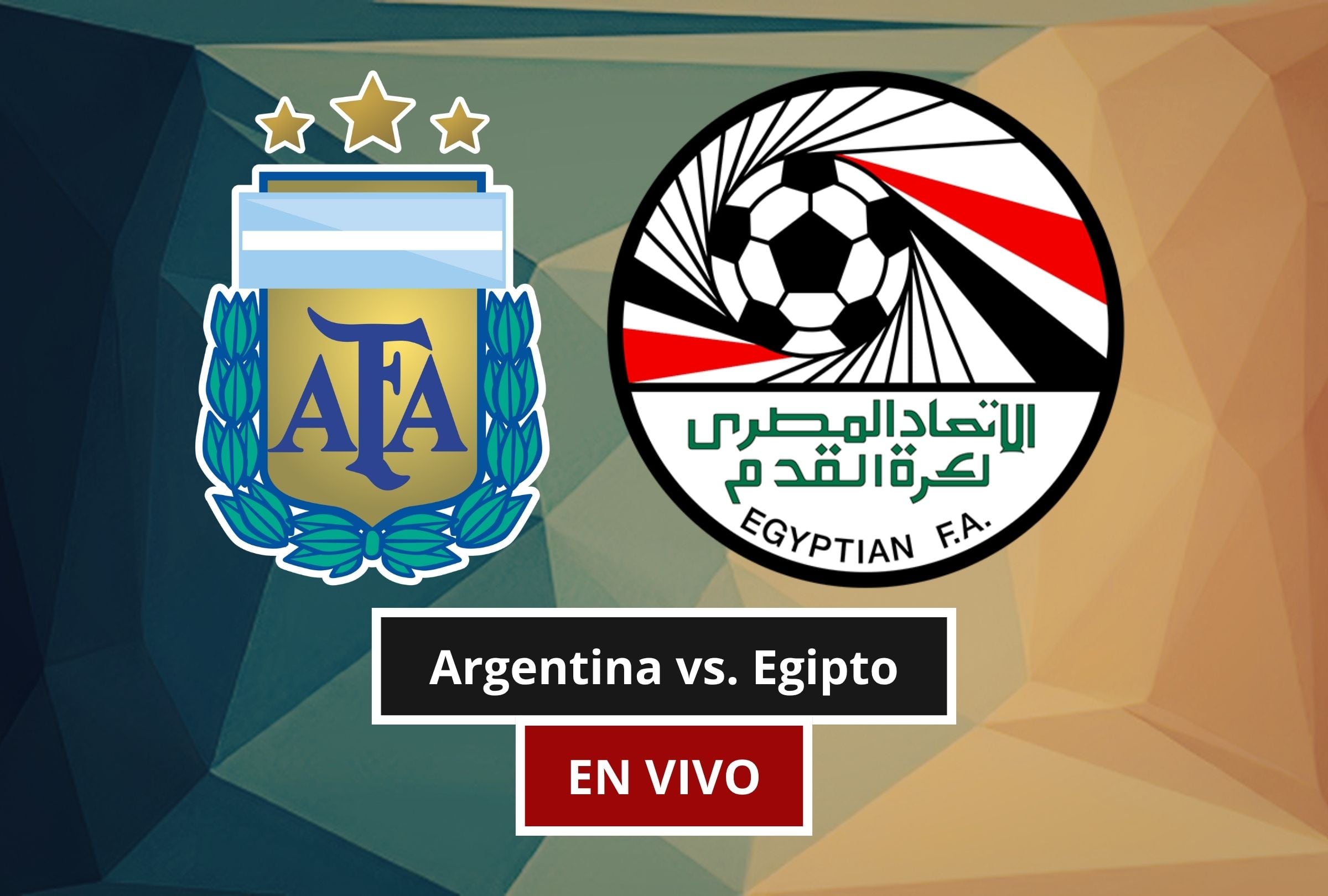 Revisa esta nota para que sepas a qué hora juega y qué canal transmite el Argentina vs. Egipto por el Mundial de Fútbol 2026. (Foto: Composición Canva - Gestión Mix)