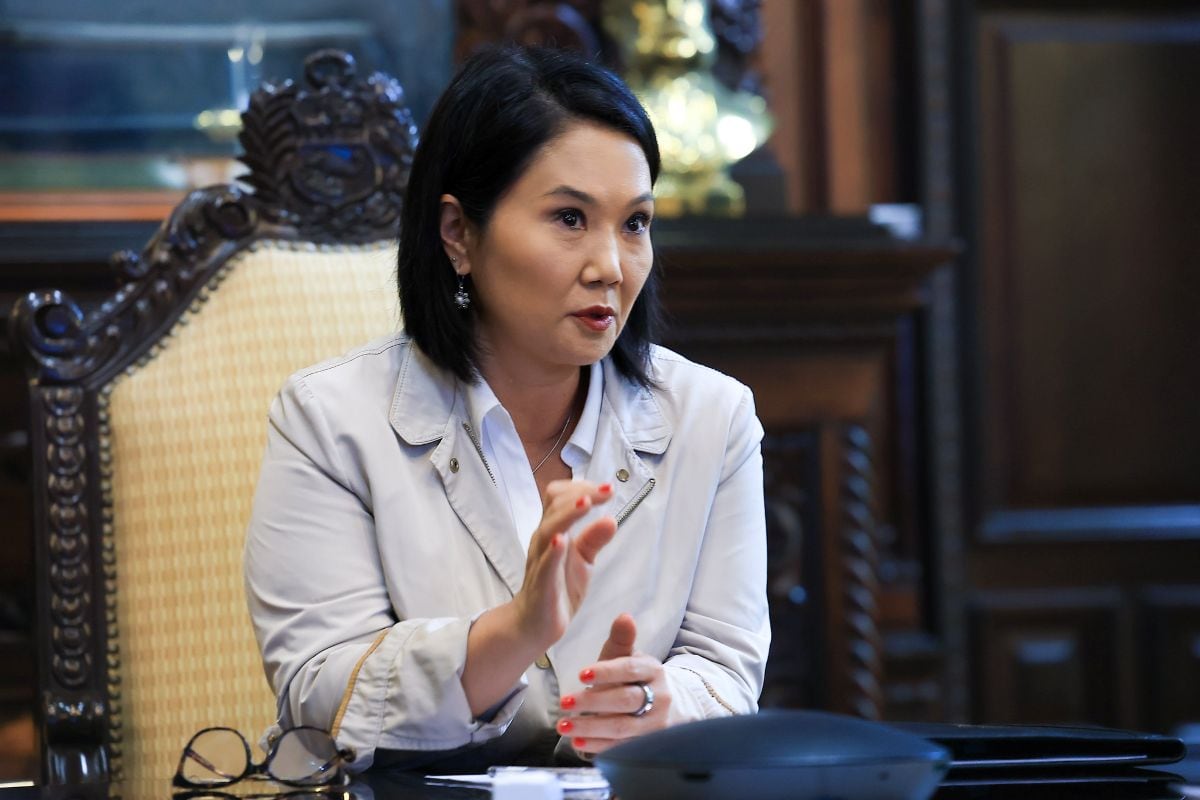 Keiko Fujimori afirmó que el Gobierno continuará las acciones contra las organizaciones criminales y destacó las intervenciones realizadas en cuatro penales. Foto: Presidencia.