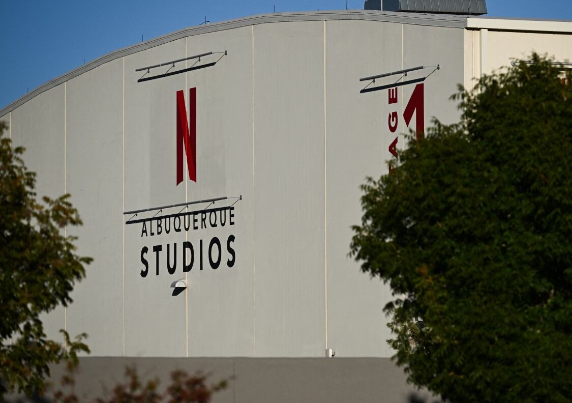 Los estudios de Netflix en Estados Unidos (Foto: AFP)