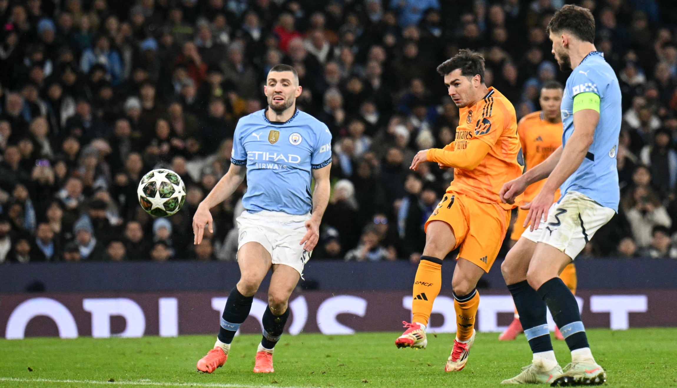 Real Madrid venció a Manchester City en el partido de ida. (Foto: AFP)
