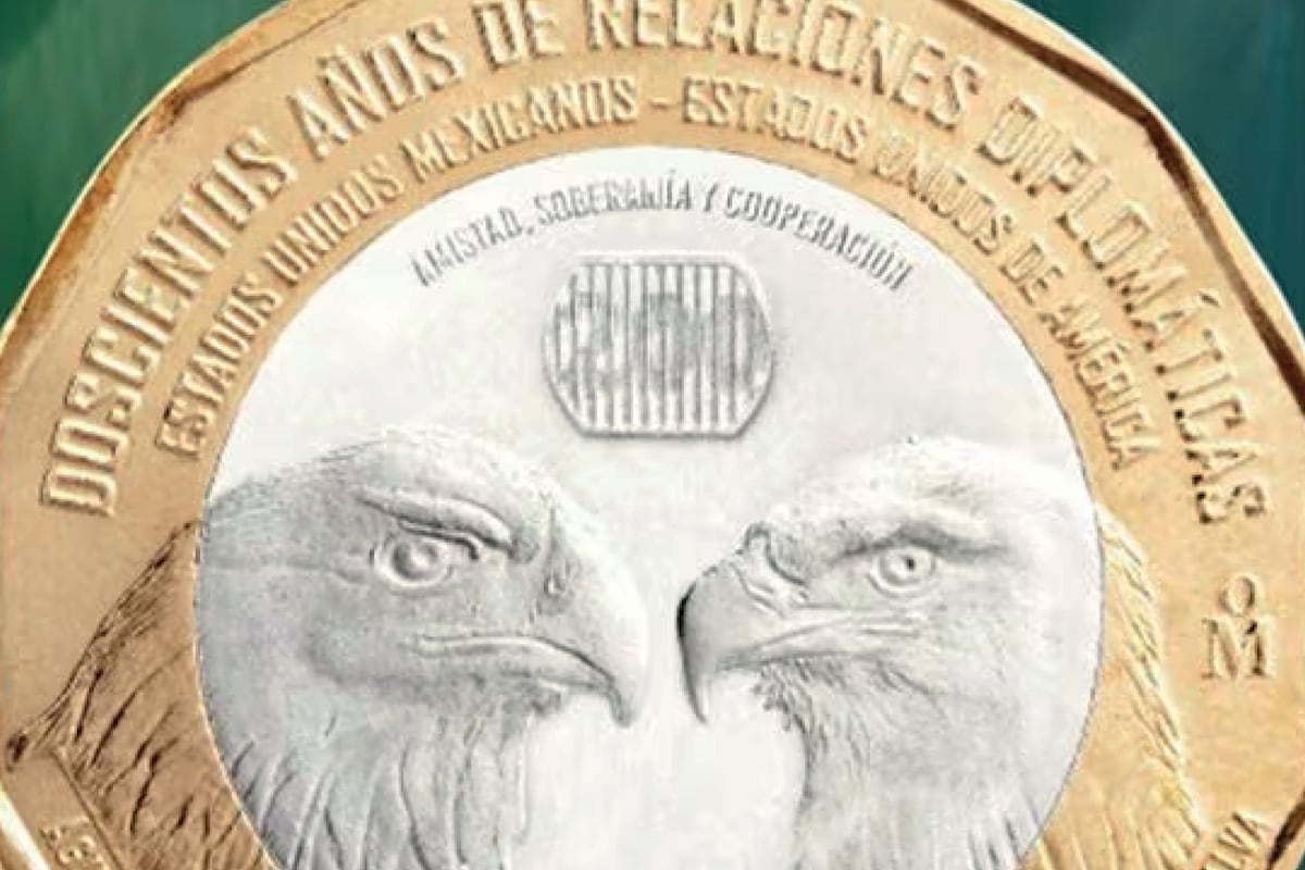 México rindió tributo a los 200 años de relación diplomática con Estados Unidos (Foto: Banxico)