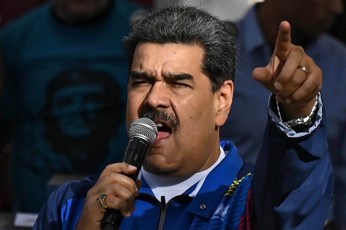 El presidente venezolano, Nicolás Maduro. (Foto de Federico PARRA / AFP)