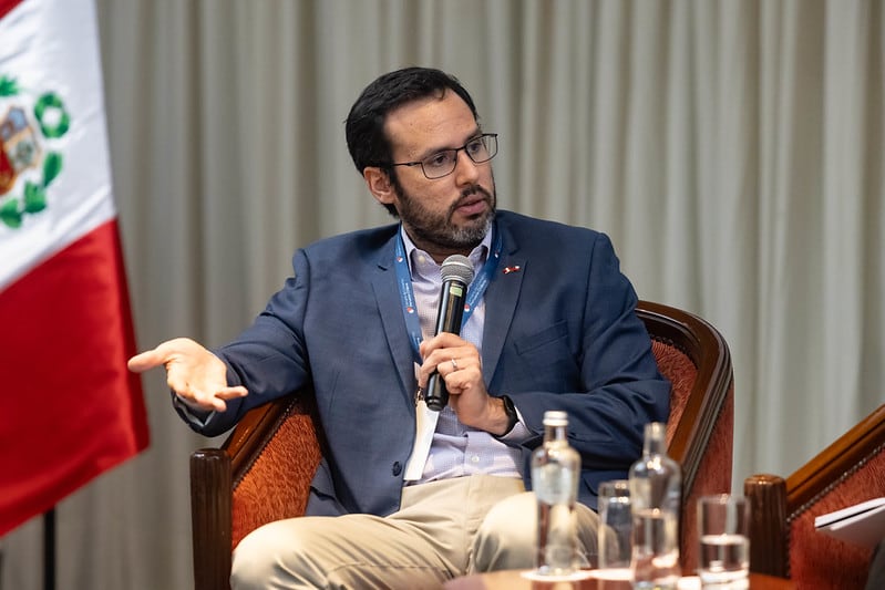 Diego Macera, IPE. Foto: Cámara Peruano - Chilena