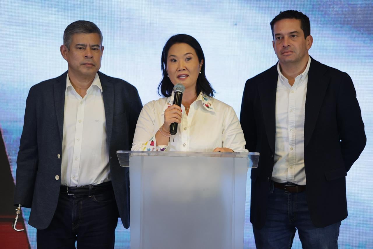 Keiko Fujimori sostuvo que la revisión de votos debe realizarse conforme a las normas electorales vigentes. (Foto: Julio Reaño / GEC)