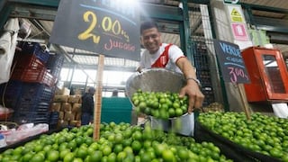 Precio del limón cae a S/ 2 por kilo en el Gran Mercado Mayorista de Lima