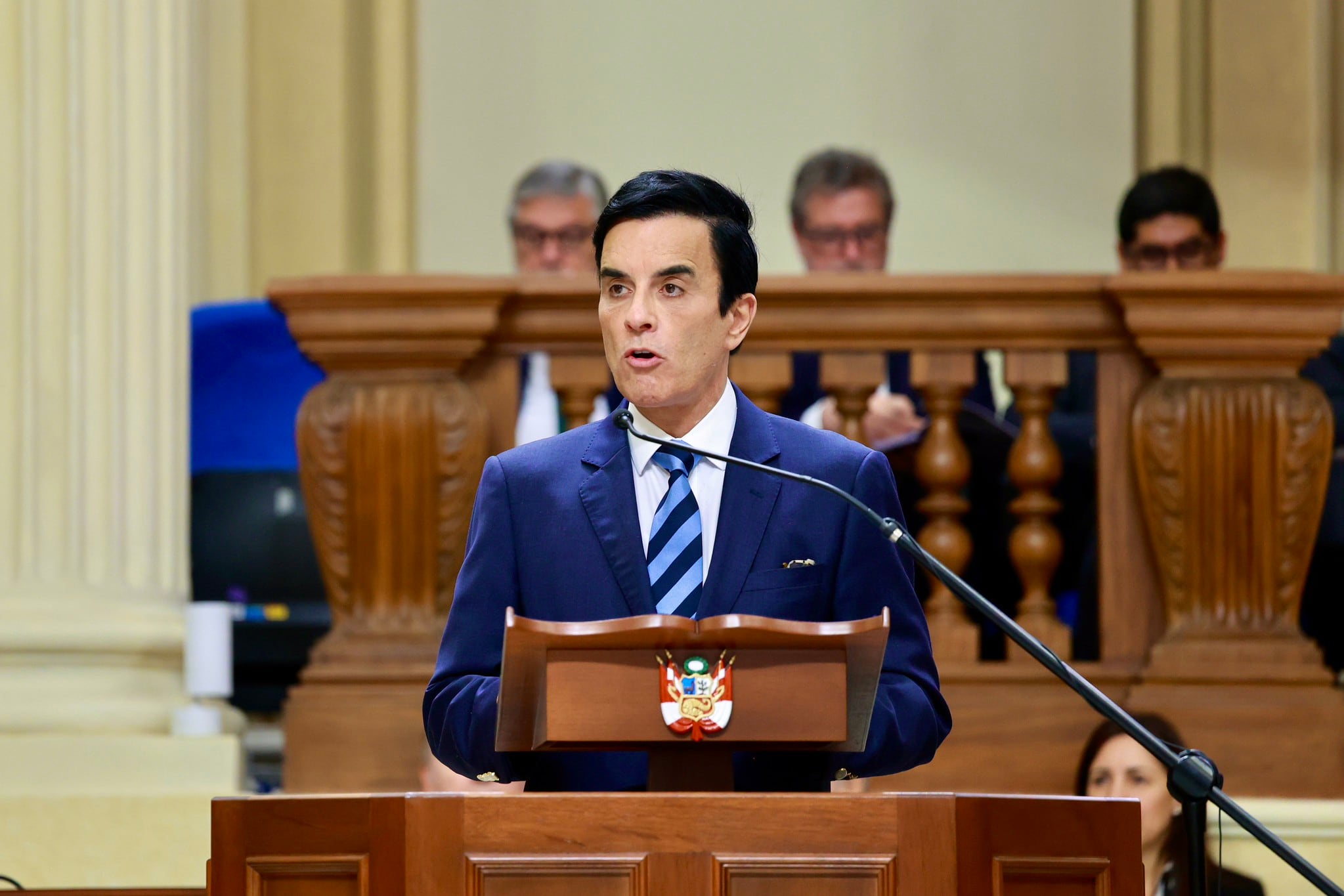 Canciller Espá habla de López Aliaga y la neutralidad electoral: ¿qué dicen las reglas? (Foto: Cancillería)