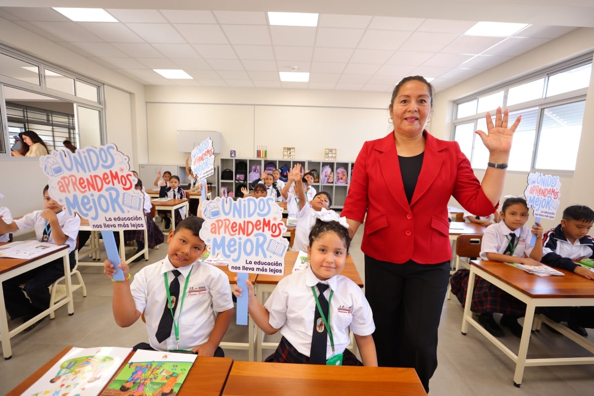 Se cuenta con más de 272,000 docentes nombrados, y este año el Minedu ha contratado a más de 130,000 maestros y 9,000 auxiliares. (Foto: Minedu)