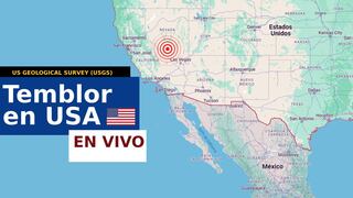 Temblor en USA hoy, 10/01/2024 – reporte en vivo del USGS: hora y lugar