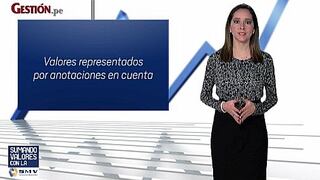 Valores representados por anotaciones en cuenta