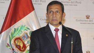 Ollanta Humala: "Conga es intrascendente para la historia del país"