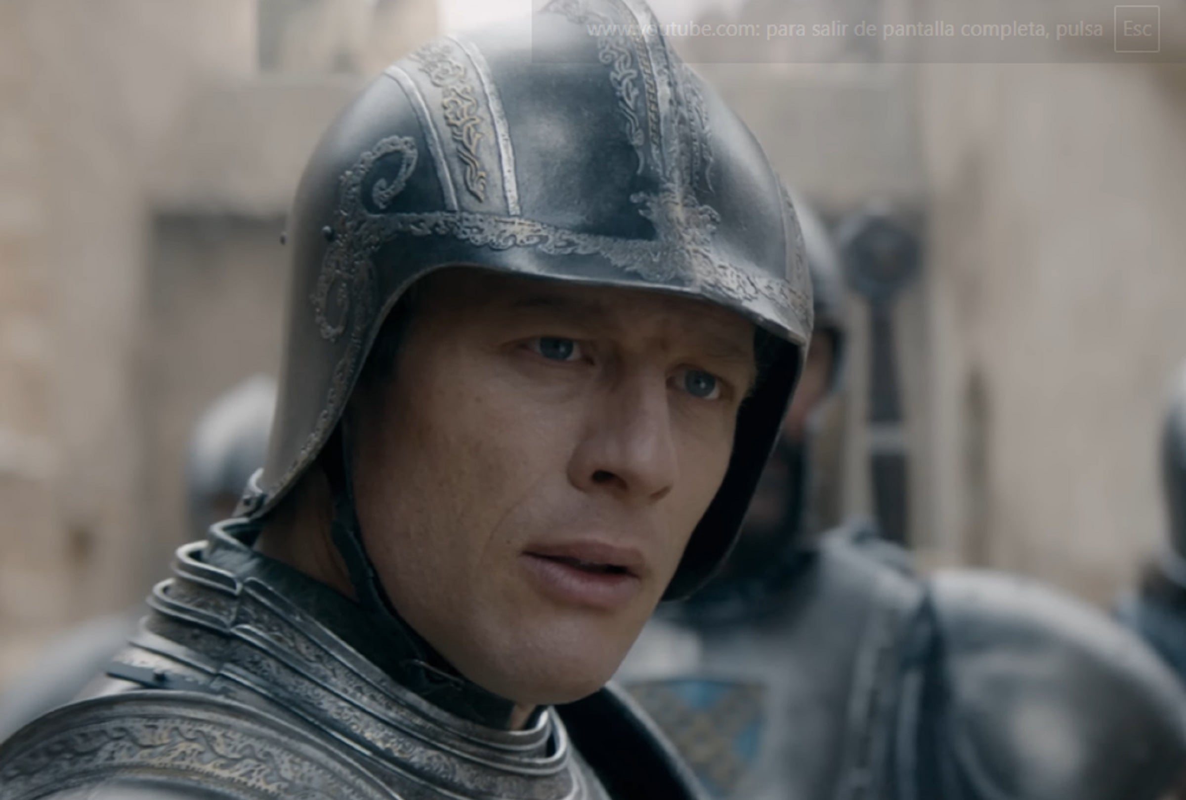 Ormund Hightower (James Norton) está listo para la batalla en el octavo y último episodio de la tercera temporada de "House of the Dragon" (Foto: HBO)
