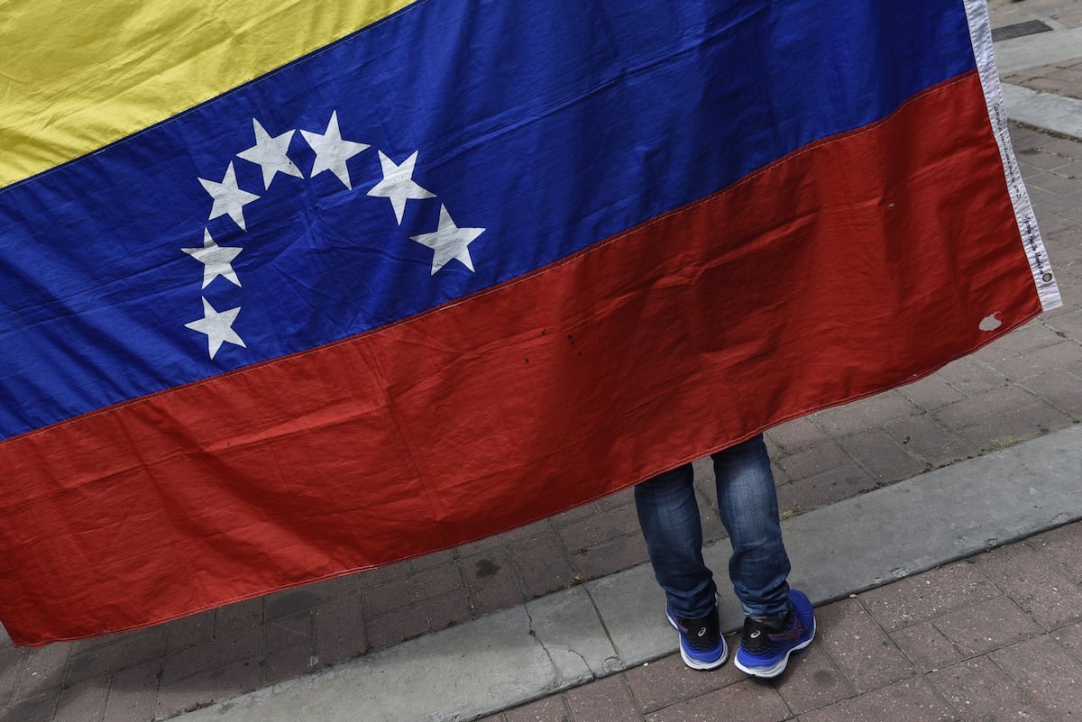 Bandera de Venezuela. (Foto: Bloomberg)