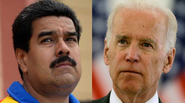 Nicolás Maduro y Joe Biden.