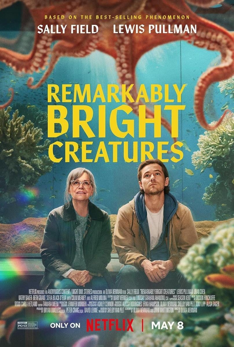 El póster de "Criaturas luminosas", película de la directora Olivia Newman que se desarrolla a lo largo de 111 minutos de metraje (Foto: Netflix)