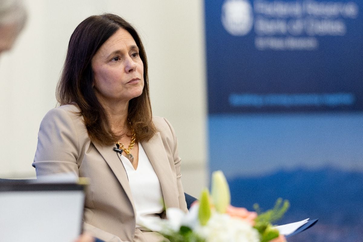 Lorie Logan, presidenta y directora ejecutiva del Banco de la Reserva Federal de Dallas.