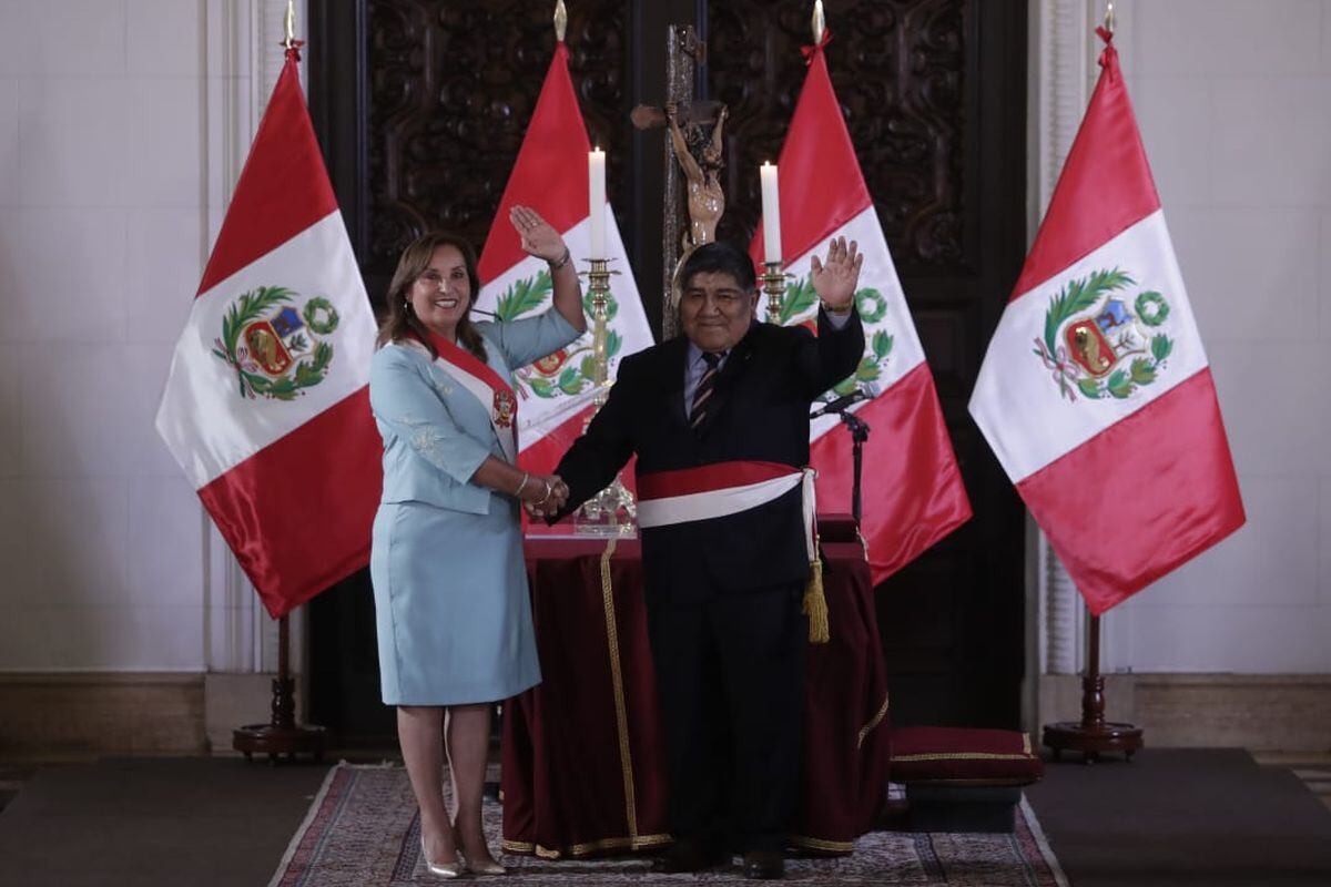 Rómulo Mucho juró como nuevo ministro de Energía y Minas. (Foto: Hugo Pérez / @photo.gec)