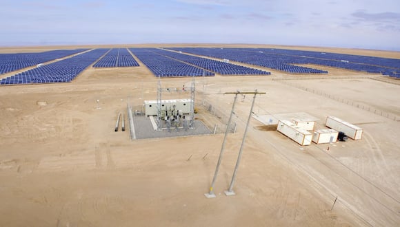 Puesta en operación comercial del proyecto solar San Martin, en Arequipa, ahora está prevista para el 31 de diciembre de 2025. Foto: difusión.