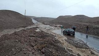 Tacna: MTC realiza limpieza y rehabilitación de carreteras afectadas por huaico
