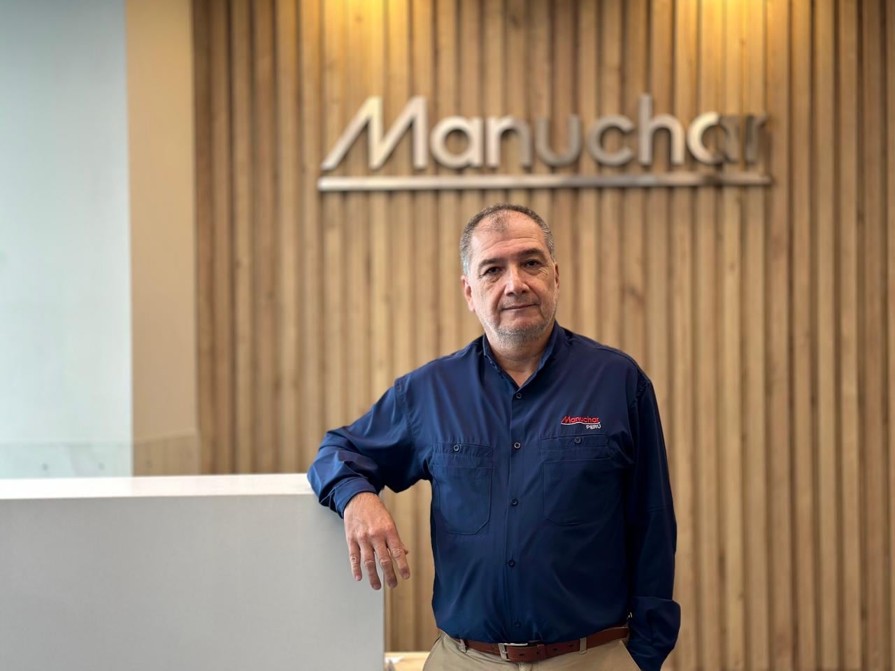 Fernando Portilla, gerente general de Manuchar Logistics, revela la estrategia de la compañía. Foto: Manuchar
