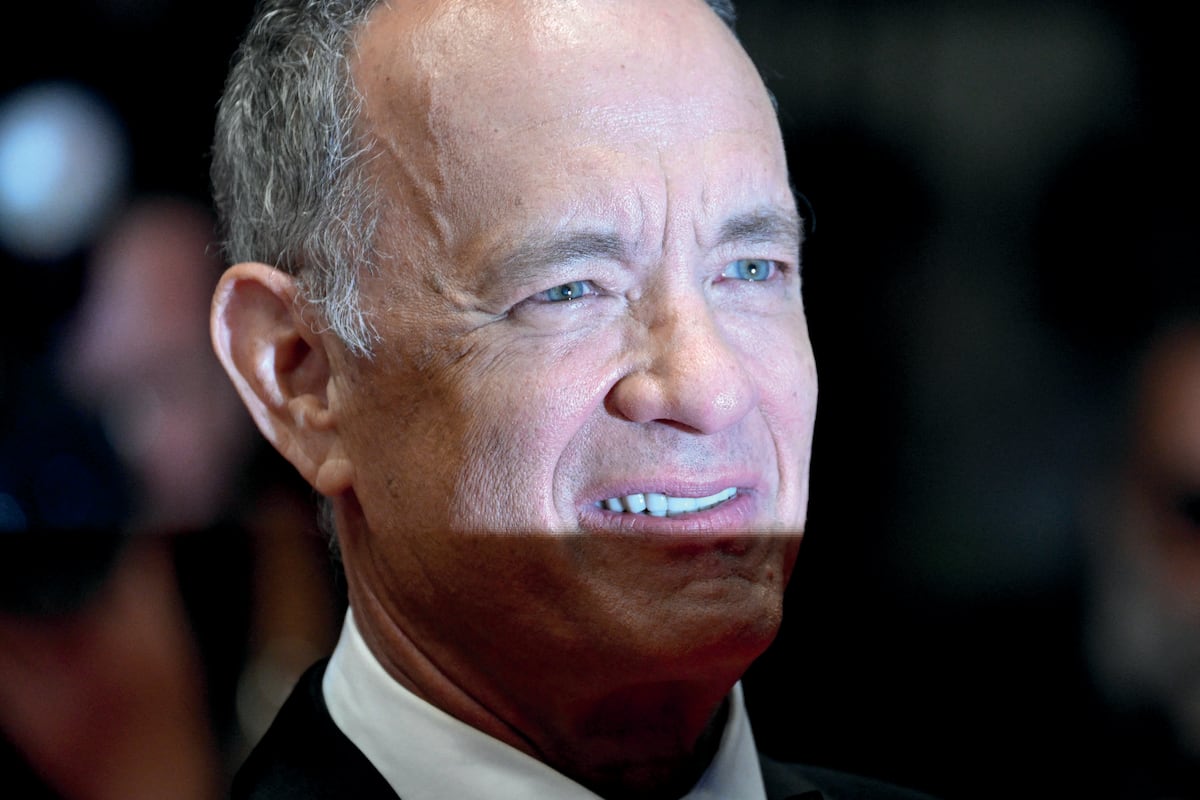 Tom Hanks fue vinculado al caso de Jeffrey Epstein. Aquí en el festival de Cannes (Foto:AFP)