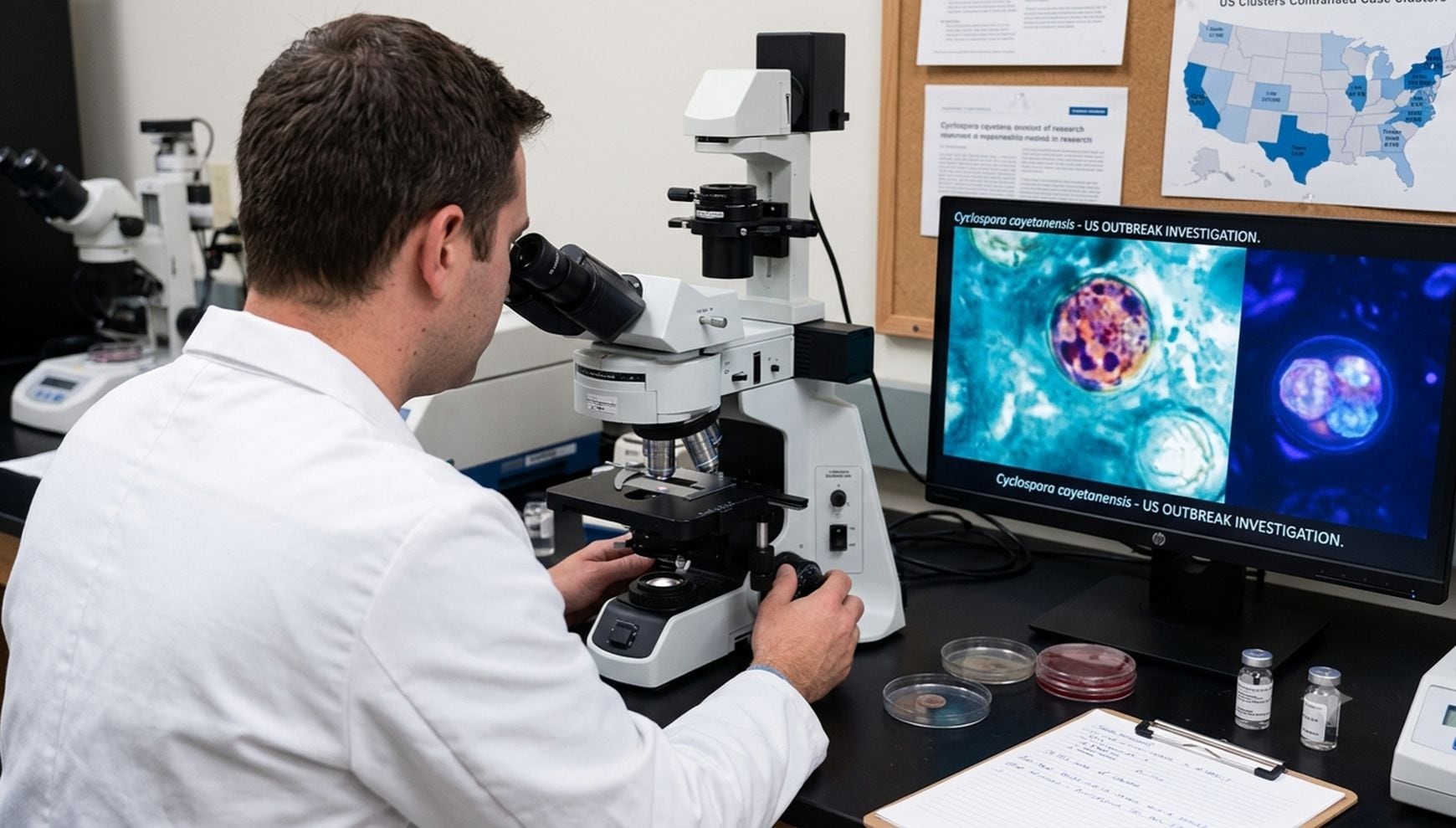No solo en frutas y verduras: dónde más podría esconderse la cyclospora en EE.UU. (Foto: Imagen creada por Gestión MIX usando Gemini)