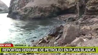 Derrame de petróleo se registró en Ventanilla tras incidente en refinería de Repsol