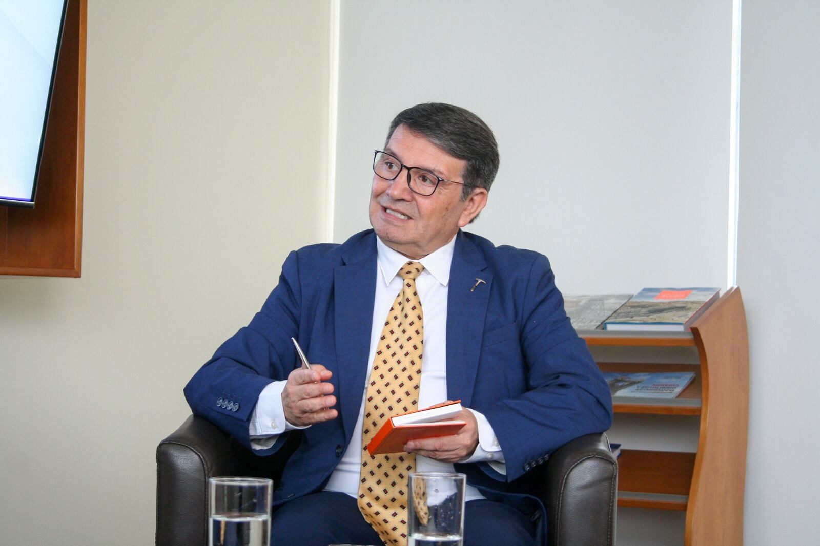 Manuel Viera, presidente de la Cámara Minera de Chile. Foto: IIMP