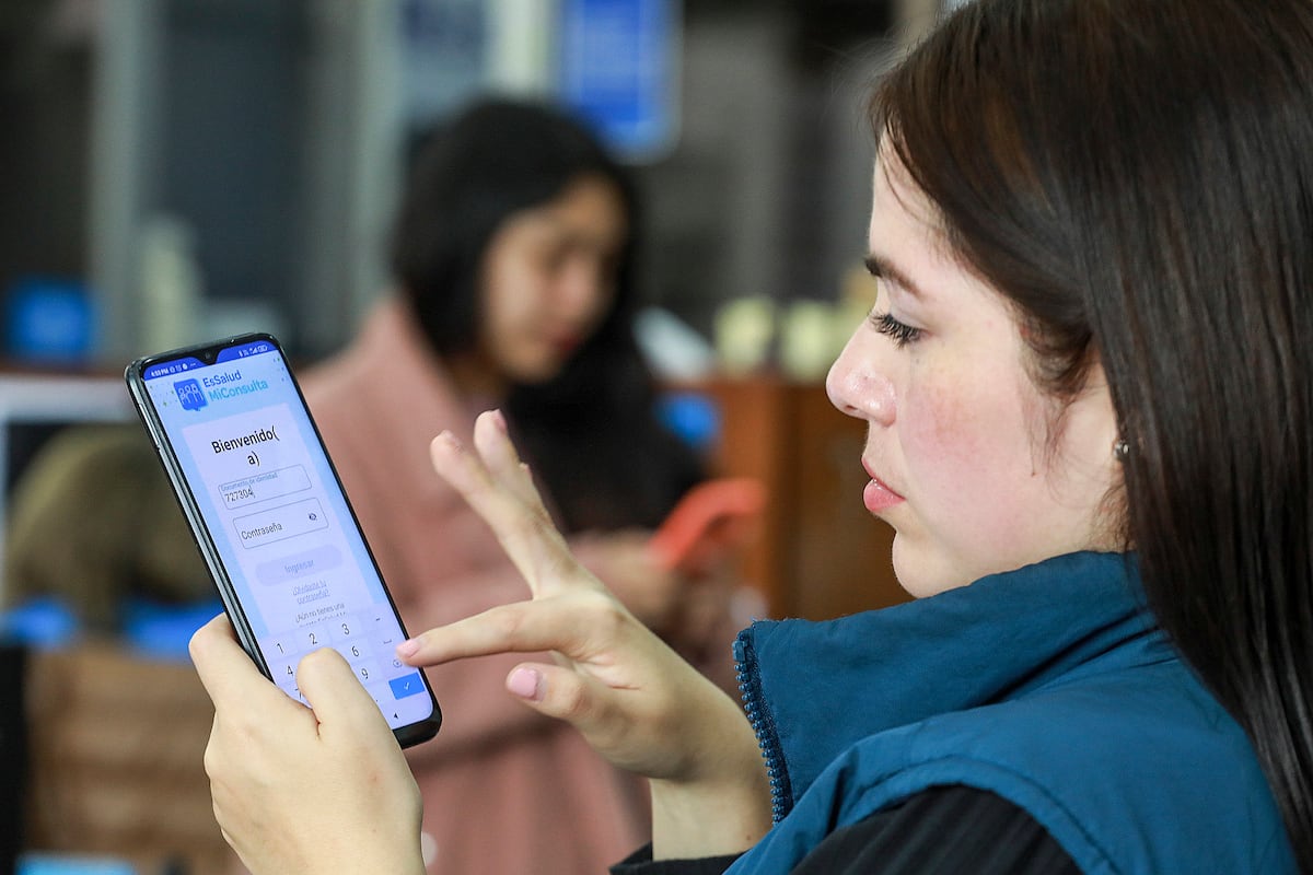 A fin de año, EsSalud espera llegar a 100,000 citas generadas a través de la app Mi Consulta, (Foto: EsSalud)