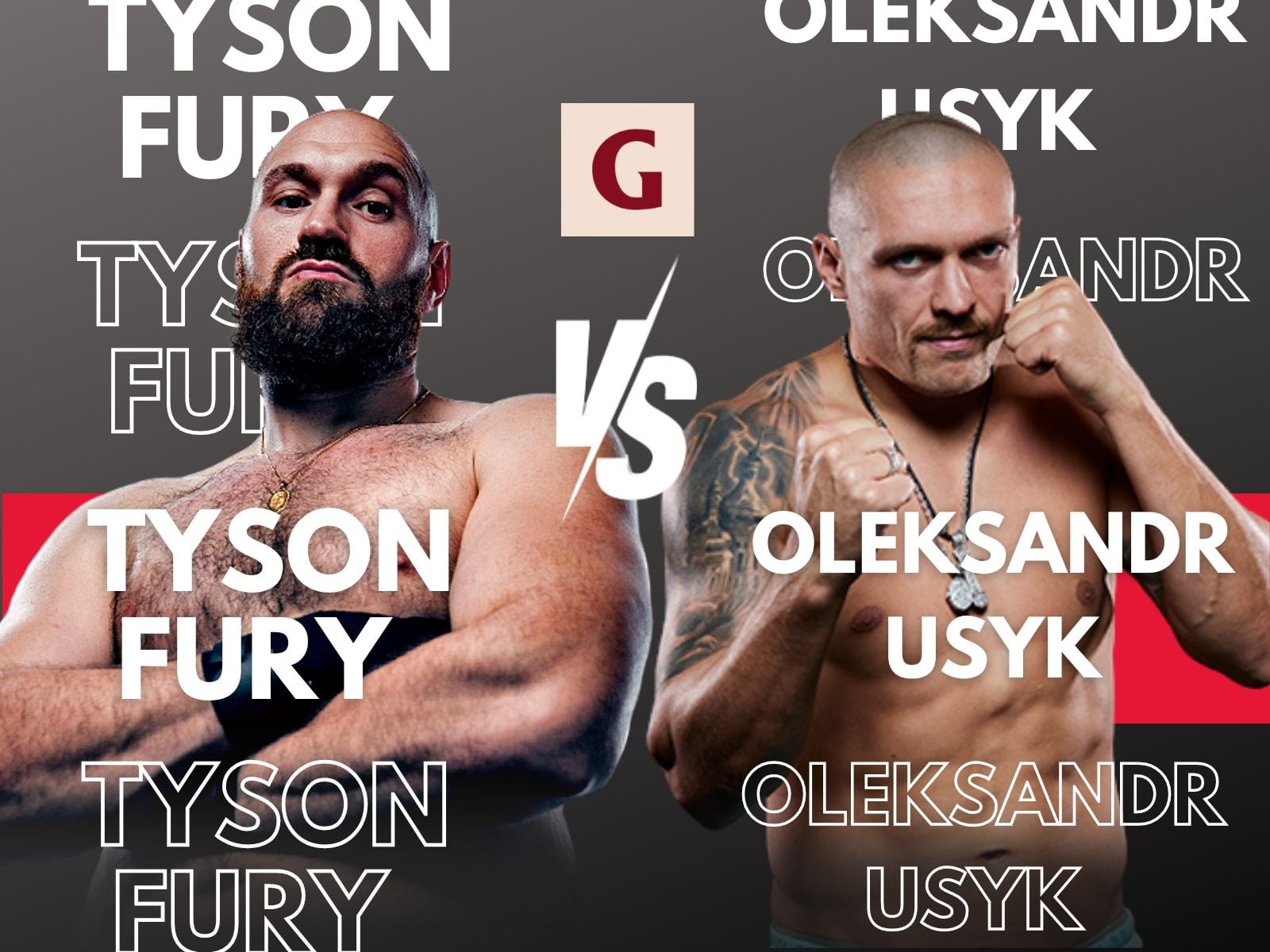 No te pierdas la pelea Tyson Fury vs. Oleksandr Usyk por el título mundial de peso pesado: Descubre la fecha, hora y dónde ver este épico combate de boxeo en vivo. | Crédito: Canva / Composición Mix