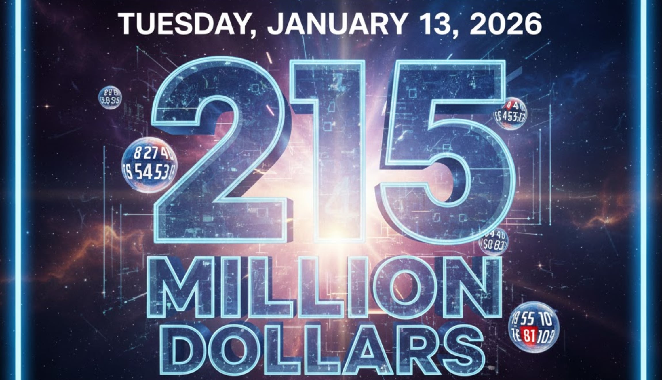 Consulta todos los números ganadores del Mega Millions, que se juega este martes 13 de enero de 2026 en Estados Unidos. (Foto: Imagen creada por Gestión Mix utilizando la IA de Gemini)